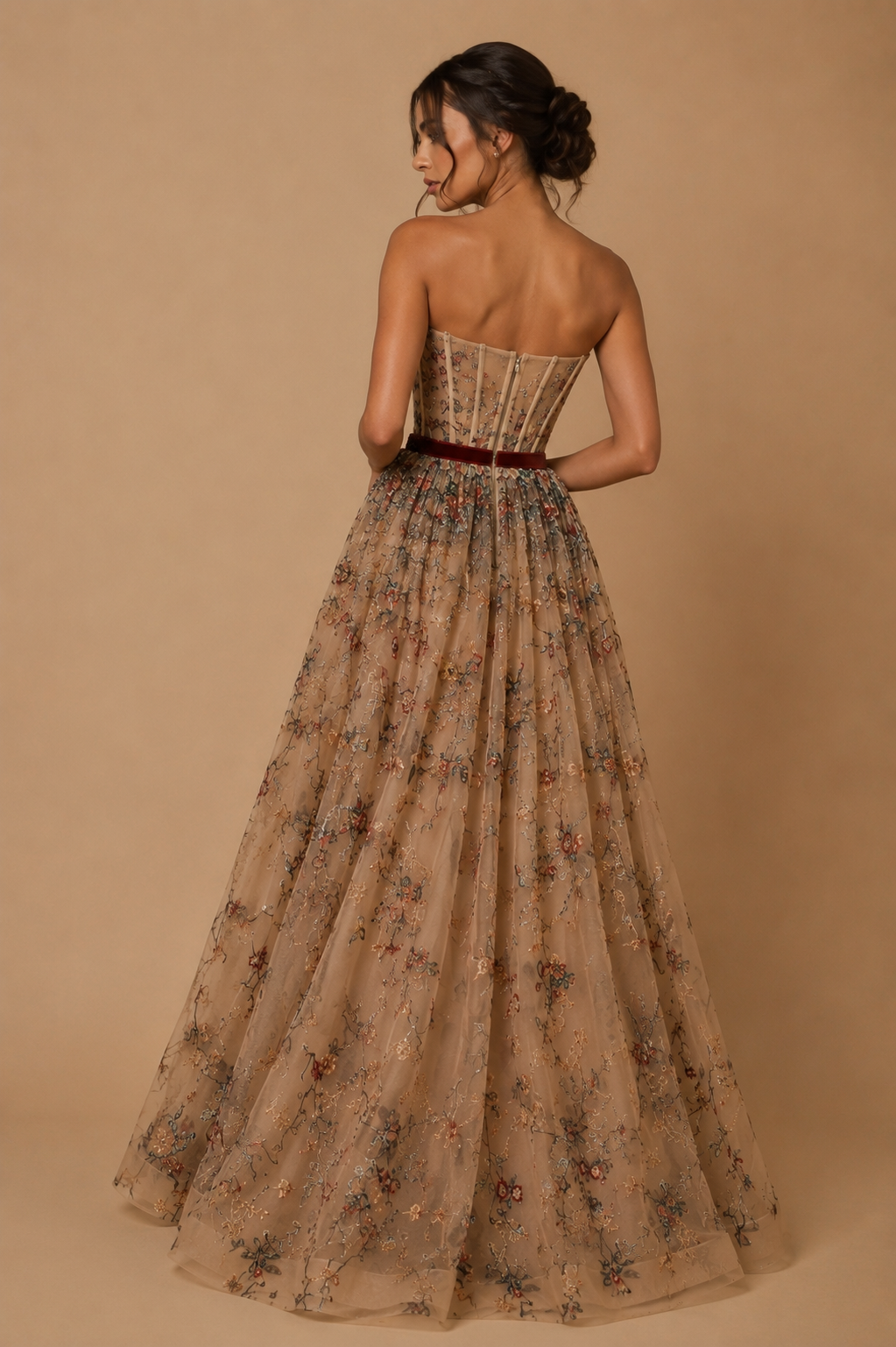 SHARON | Elegant Evening Dress for Weddings & Special Occasions