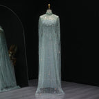 ARIENNE | Nude Luxury Caftan Evening Dress with Elegant Gown Silhouette