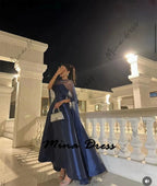 MINA | Luxury Sequin Sleeveless Shawl Evening Gown with Backless Detail