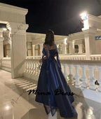 MINA | Luxury Sequin Sleeveless Shawl Evening Gown with Backless Detail