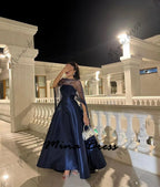 MINA | Luxury Sequin Sleeveless Shawl Evening Gown with Backless Detail