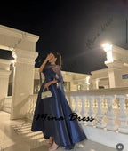 MINA | Luxury Sequin Sleeveless Shawl Evening Gown with Backless Detail
